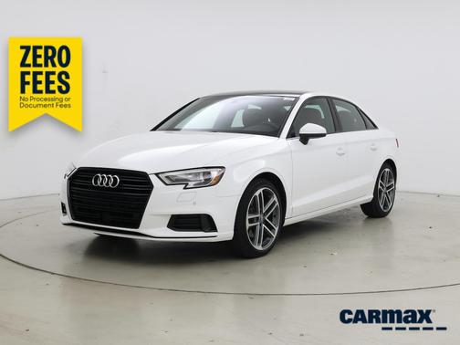 White 2020 Audi A3 Premium