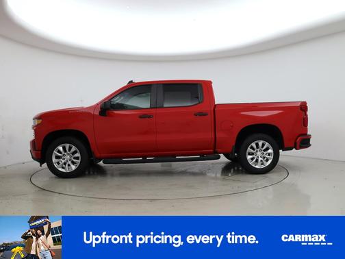 Red 2021 Chevrolet Silverado 1500 Custom