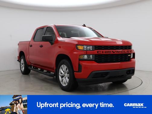 Red 2021 Chevrolet Silverado 1500 Custom