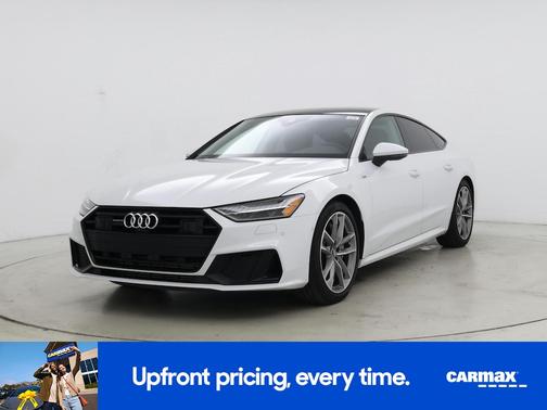 White 2020 Audi A7 Premium Plus