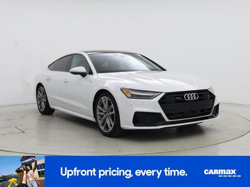 White 2020 Audi A7 Premium Plus