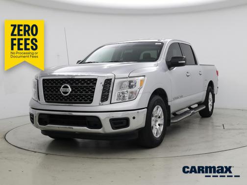 Silver 2018 Nissan Titan SV