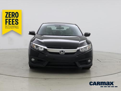 Black 2017 Honda Civic EX-L