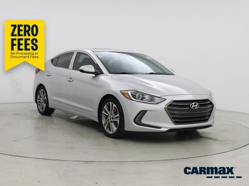 Silver 2017 Hyundai ELANTRA Limited