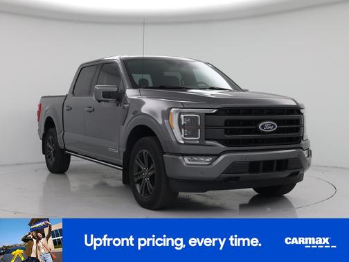 Gray 2021 Ford F-150 Lariat