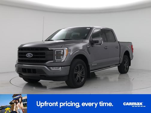 Gray 2021 Ford F-150 Lariat