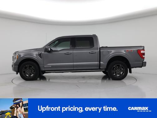 Gray 2021 Ford F-150 Lariat