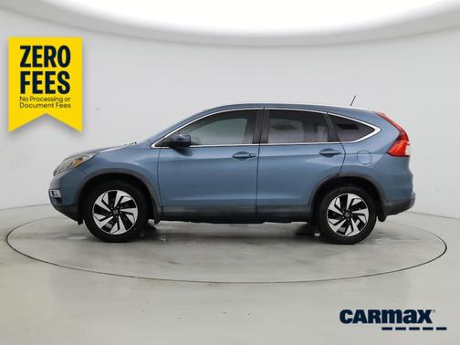 Blue 2015 Honda CR-V Touring