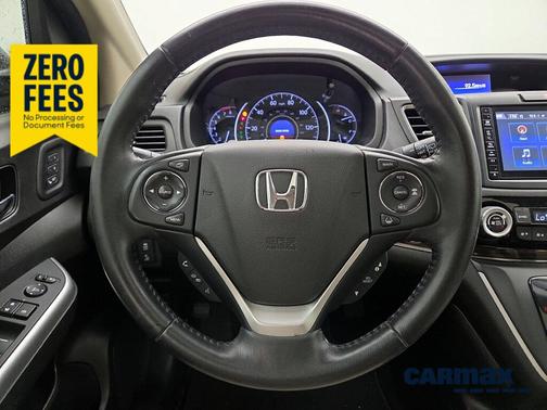 Blue 2015 Honda CR-V Touring