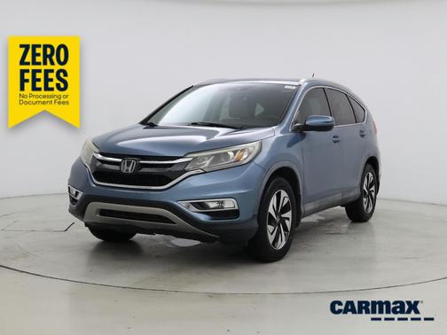 Blue 2015 Honda CR-V Touring