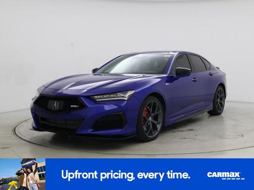 Blue 2021 Acura TLX Type S