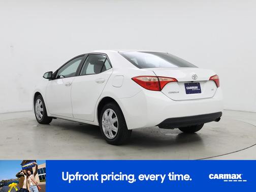White 2017 Toyota Corolla LE