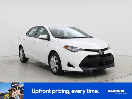 White 2017 Toyota Corolla LE