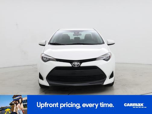 White 2017 Toyota Corolla LE