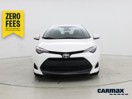 White 2017 Toyota Corolla LE