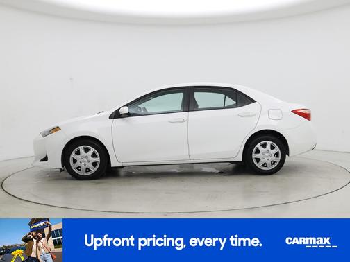 White 2017 Toyota Corolla LE