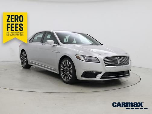 Silver 2017 Lincoln Continental Select