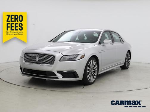 Silver 2017 Lincoln Continental Select