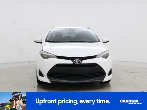 White 2018 Toyota Corolla LE