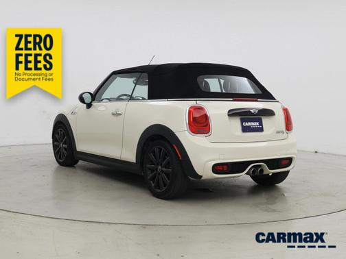 White 2016 MINI Convertible S
