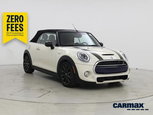 White 2016 MINI Convertible S
