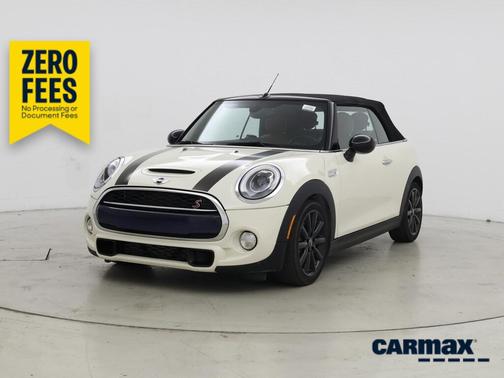 White 2016 MINI Convertible S