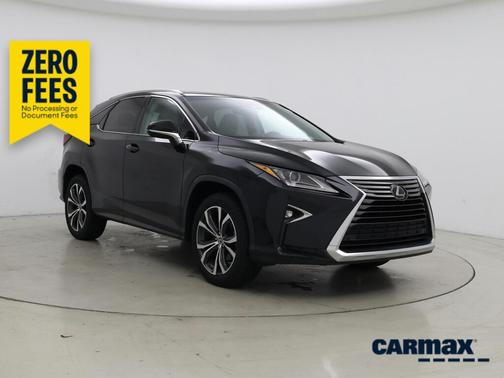 Black 2018 Lexus RX 350