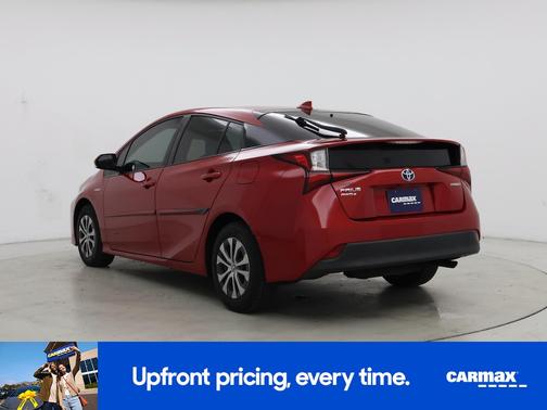 Red 2019 Toyota Prius LE