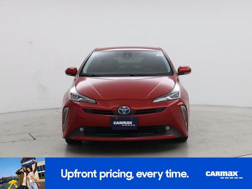 Red 2019 Toyota Prius LE