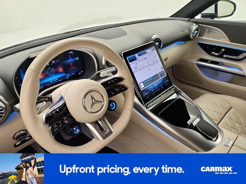 White 2023 Mercedes-Benz AMG SL 43