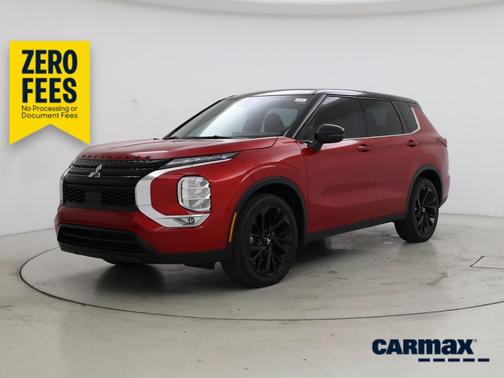 Red 2023 Mitsubishi Outlander SEL Black Edition