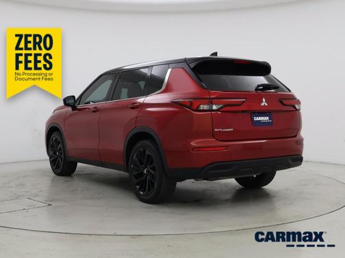 Red 2023 Mitsubishi Outlander SEL Black Edition
