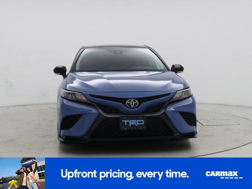 Blue 2022 Toyota Camry TRD