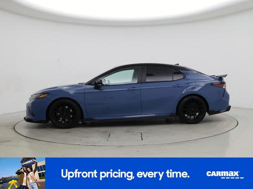 Blue 2022 Toyota Camry TRD