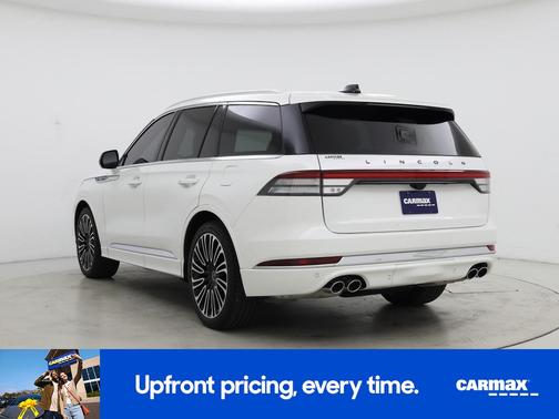 White 2025 Lincoln Aviator Black Label