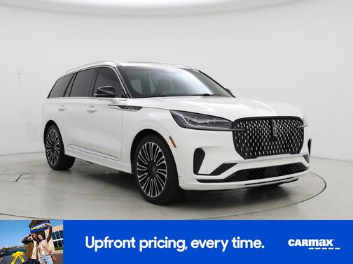 White 2025 Lincoln Aviator Black Label