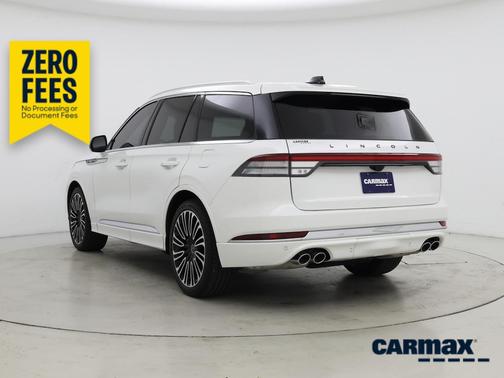 White 2025 Lincoln Aviator Black Label