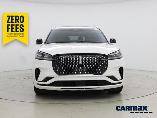 White 2025 Lincoln Aviator Black Label
