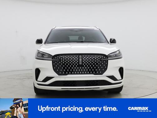 White 2025 Lincoln Aviator Black Label