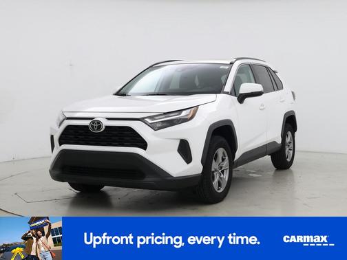 White 2022 Toyota RAV4 XLE