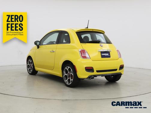 Yellow 2016 FIAT 500 Sport