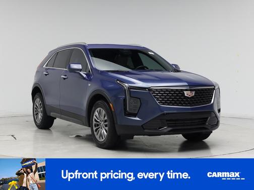 Blue 2025 Cadillac XT4 Premium Luxury