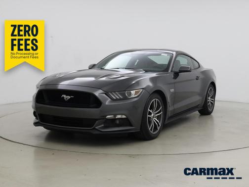 Gray 2015 Ford Mustang GT Premium