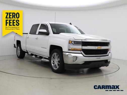 White 2017 Chevrolet Silverado 1500 LT