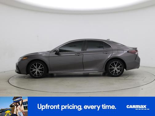 Gray 2022 Toyota Camry Hybrid SE