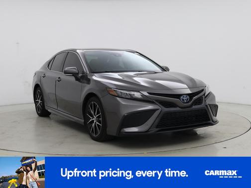 Gray 2022 Toyota Camry Hybrid SE