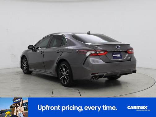 Gray 2022 Toyota Camry Hybrid SE