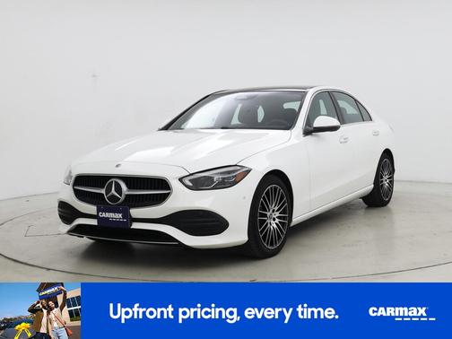 White 2025 Mercedes-Benz C-Class