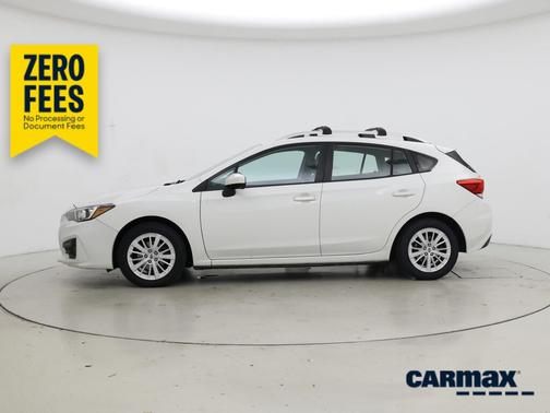 White 2018 Subaru Impreza 2.0I Premium