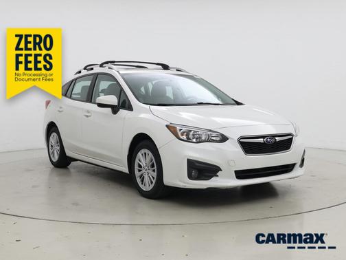 White 2018 Subaru Impreza 2.0I Premium